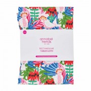 Tablecloth | Pink Cockatoo | Cotton | Medium